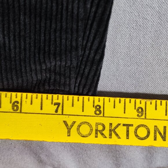 VTG Jones New York Sport corduroy pants women's sz 12 black colour curvy baggy - Picture 11 of 11